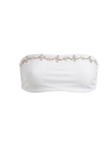 White Opal Shore Bandeau Bikini Top