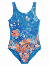 Mystic Shores Kids Blue Swimsuit