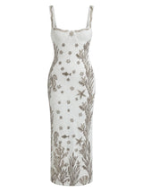 White Coastal Maxi Dress