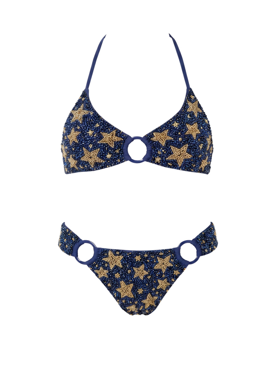 Star Navy Bikini Bottom