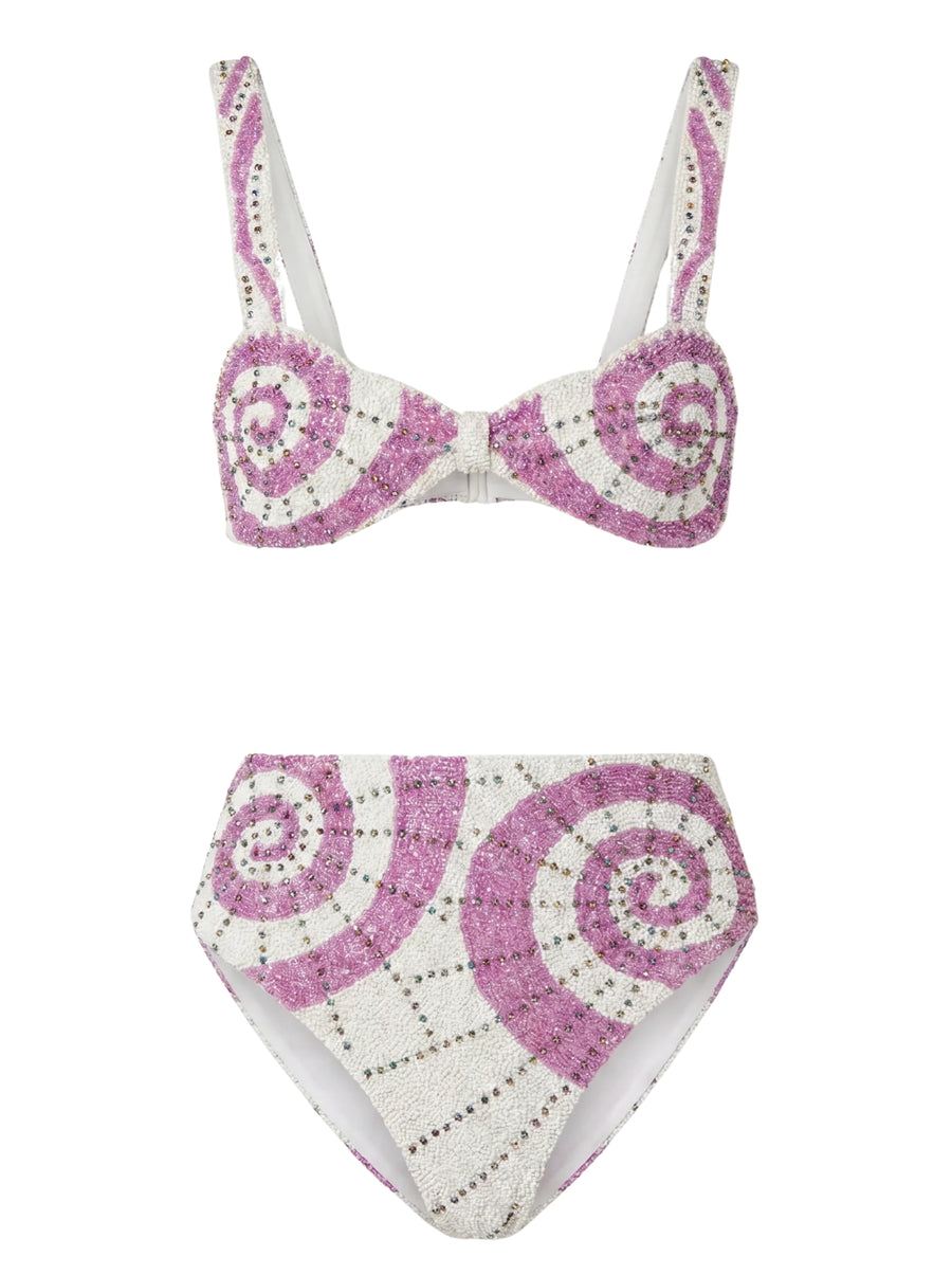 Mermaid's Kiss Pink Bikini Top