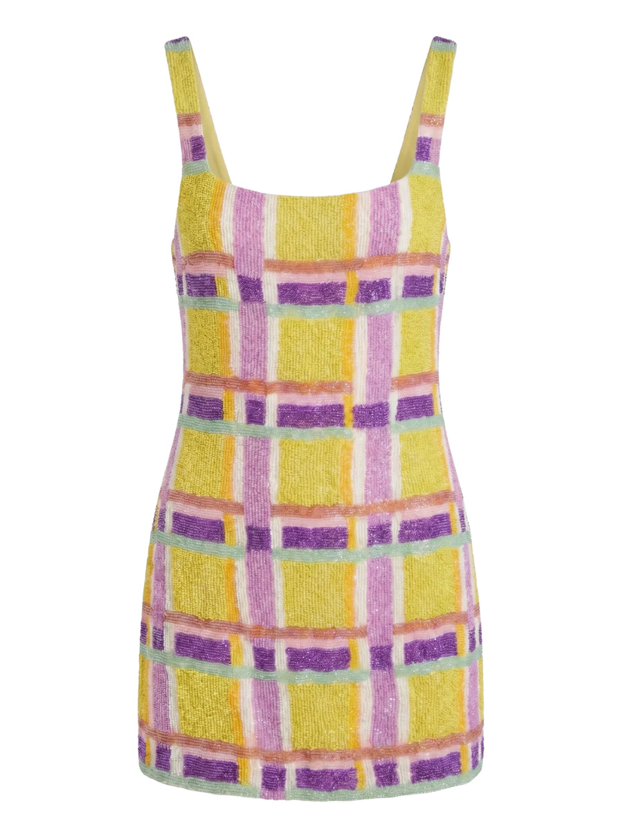 Candy-stripe Mini Dress