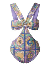 Dara Celestial Cut-Out Swimsuit
