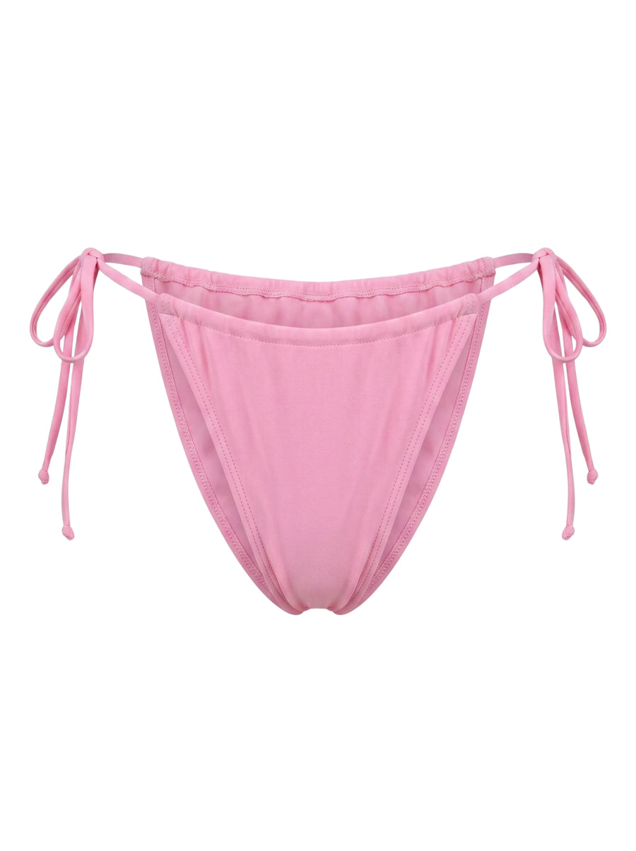 Blush Tide Tie-Side Bikini Bottom