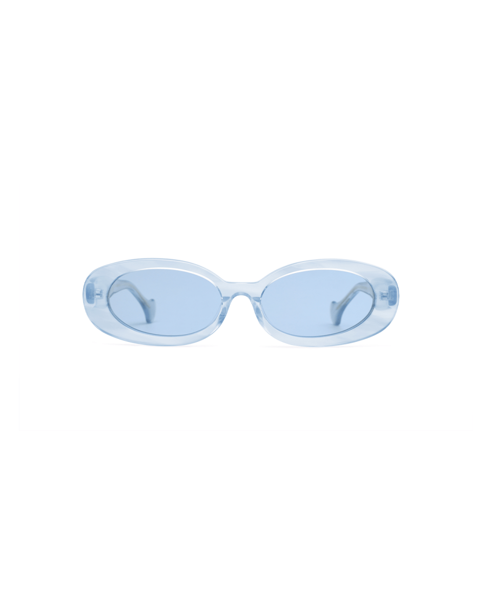 Oceanus x SOJOS Veronica Sunglasses Blue