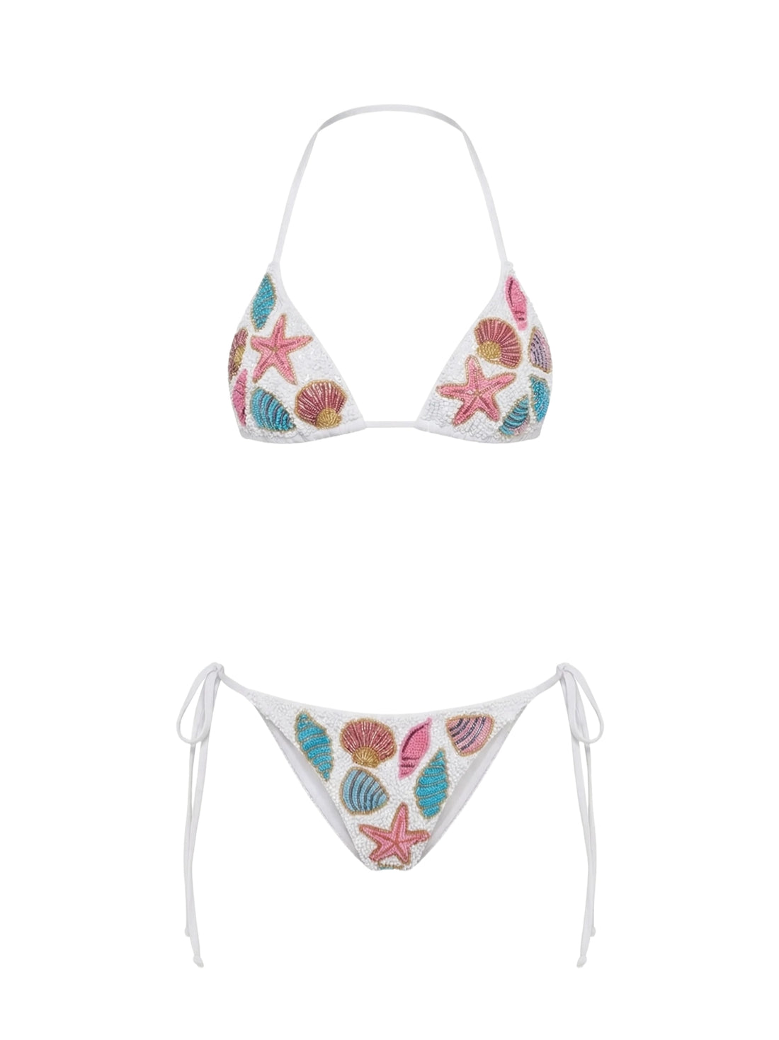 Zaria Bikini Bottom White