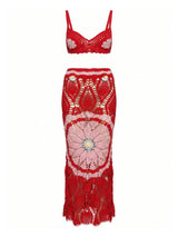 Red Bella Crochet Top