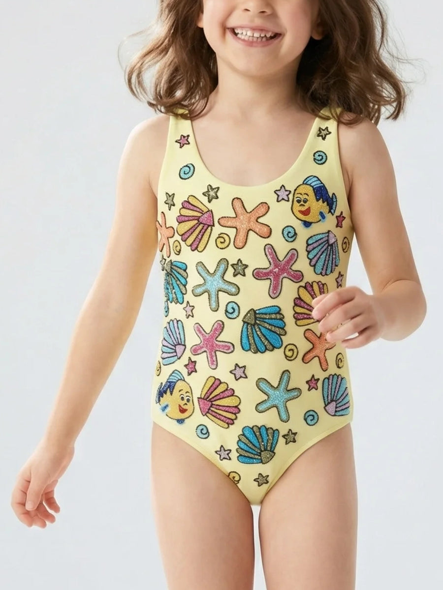 Oceanus | Disney Kids Under the Citrus Swimsuit