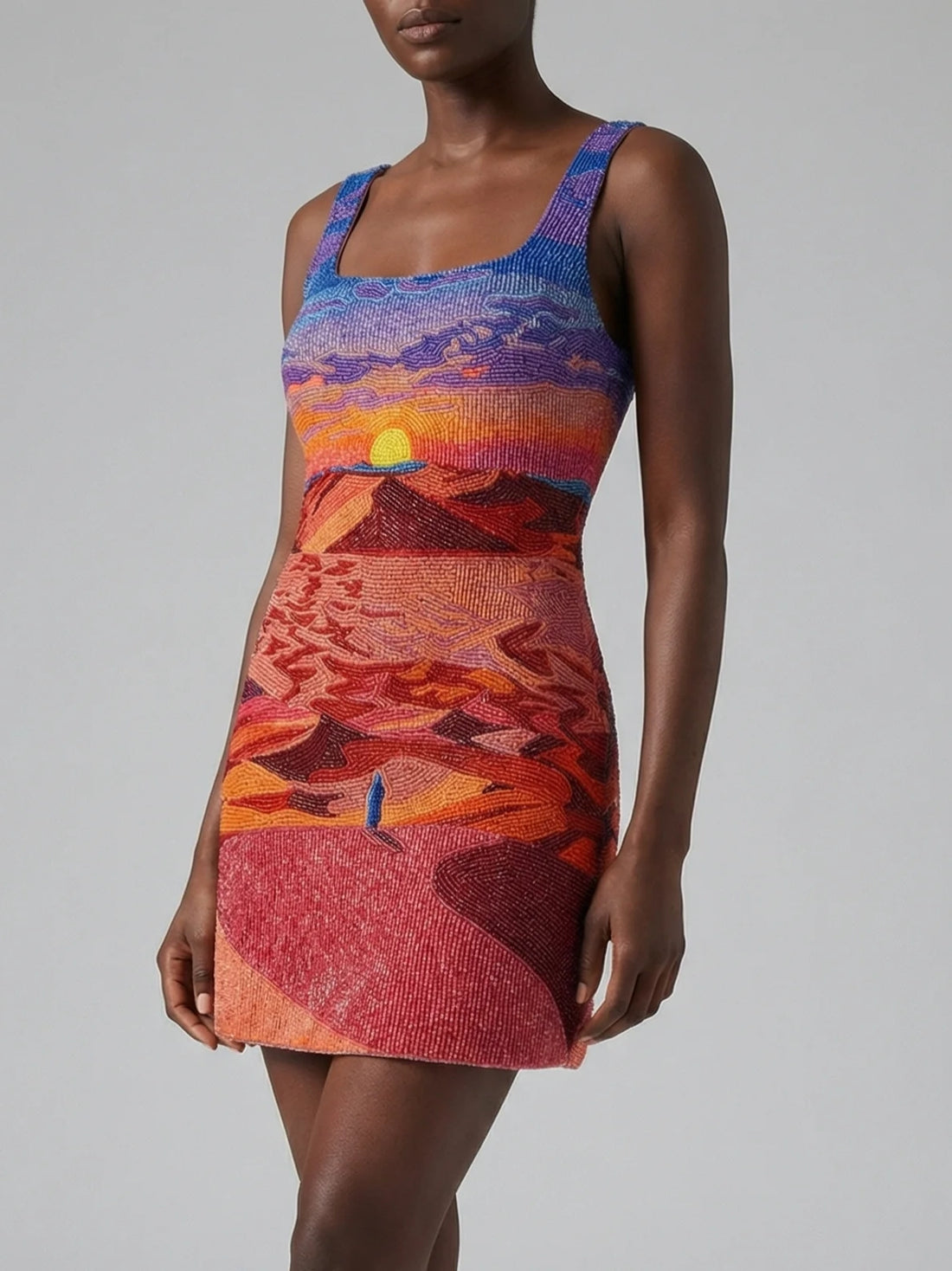 Sahara Desert Mini Dress