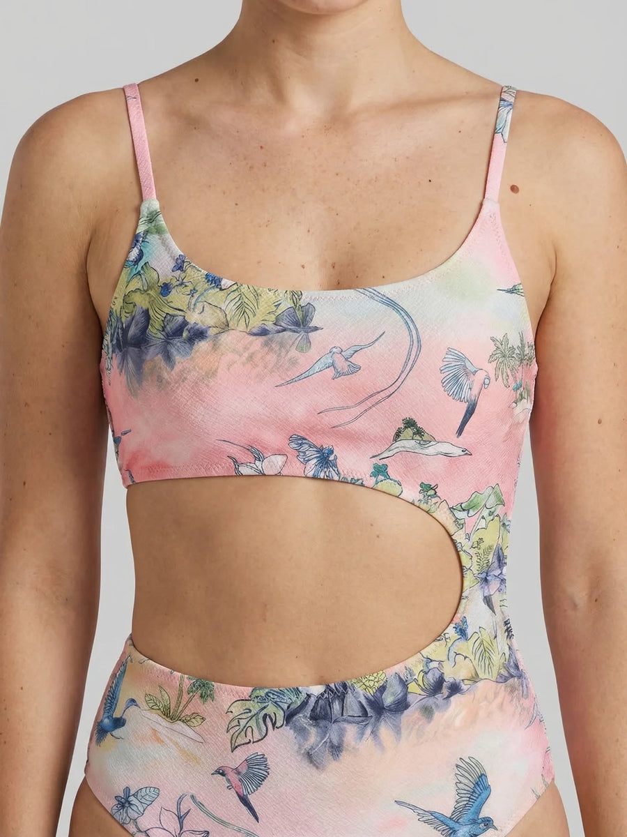 Evelyn One Shoulder Swimsuit
