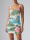 Tropical Surf Beaded Mini Dress