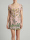 Pink Enchanted Garden Mini Dress