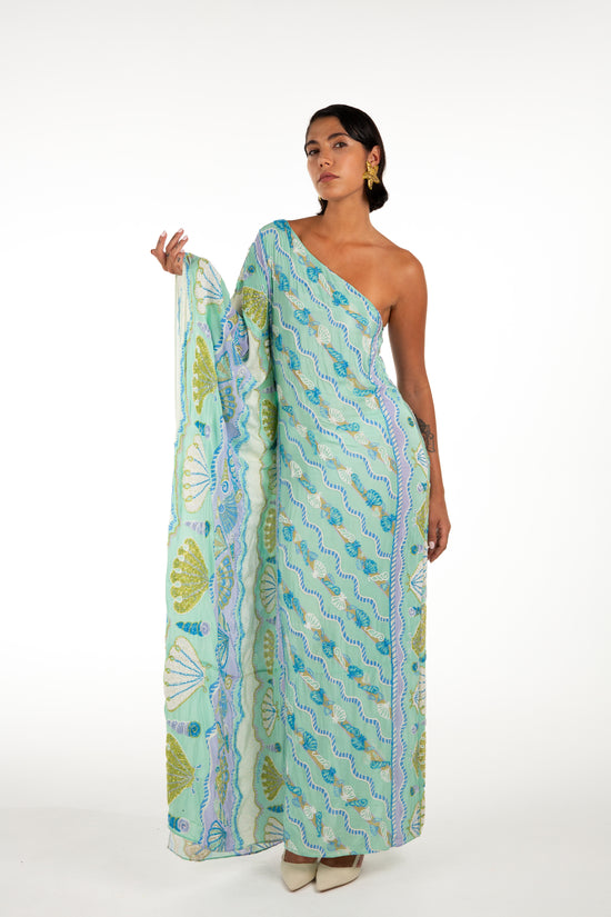 Oceanus x Zandra Rhodes Dreamy Kaftan