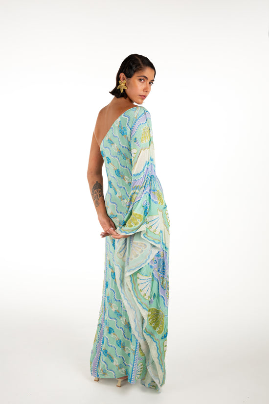 Oceanus x Zandra Rhodes Dreamy Kaftan