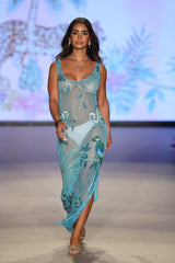 Zola Sheer Maxi Dress