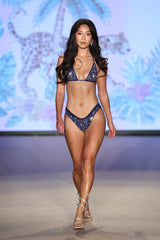 Lola Navy Starfish Bikini Top