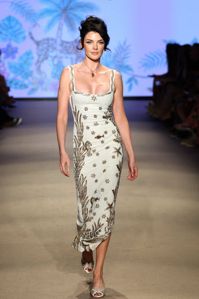 White Coastal Maxi Dress