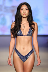 Lola Navy Starfish Bikini Top