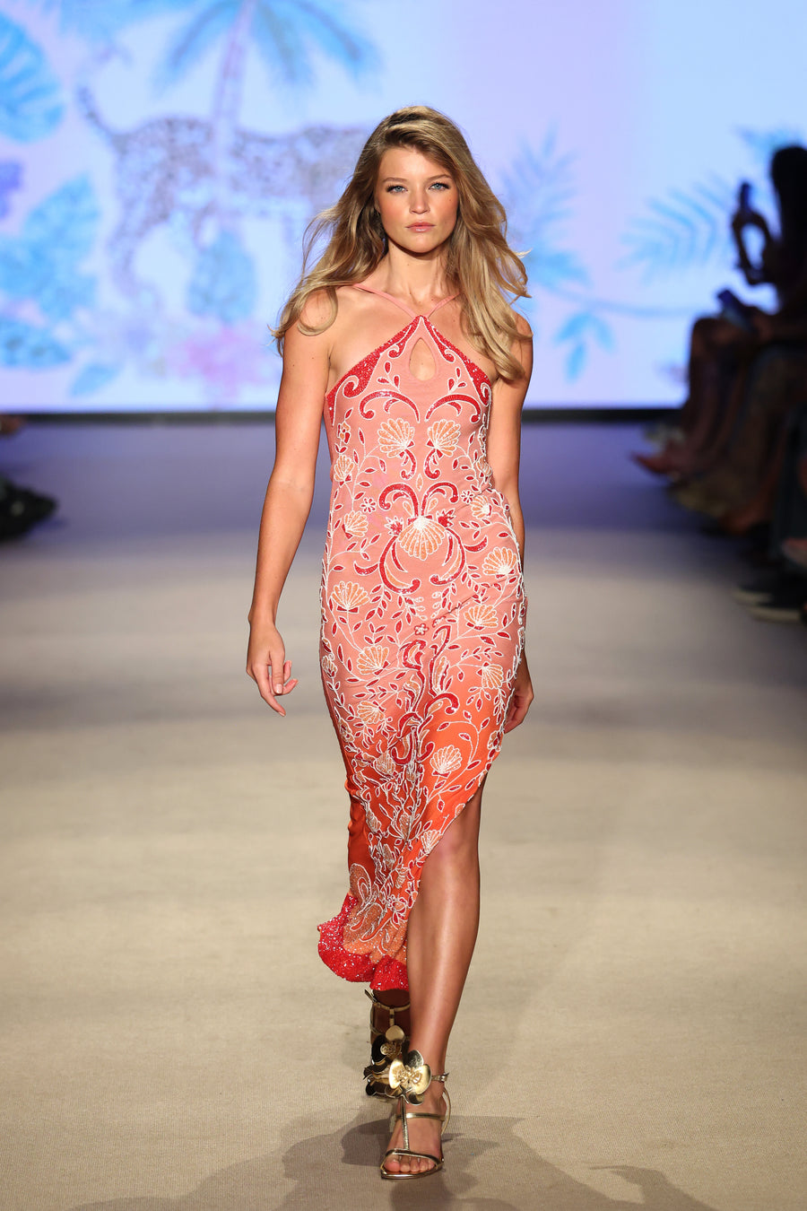 Coastal Glow Ombre Maxi Dress