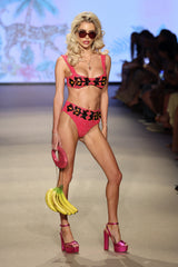 Oceanus x Bárbara Hulanicki Aria Pink Bikini Bottom