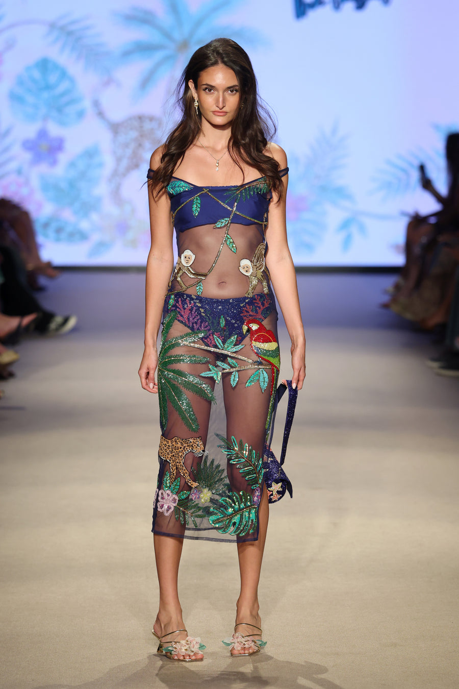 Zola Sheer Maxi Dress