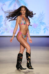 Starfish Mosaic Bikini Top
