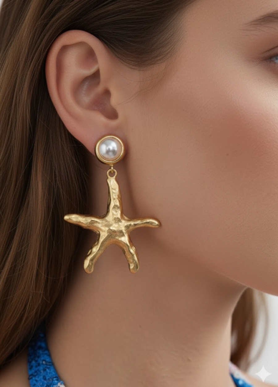 Tidal Star Studs