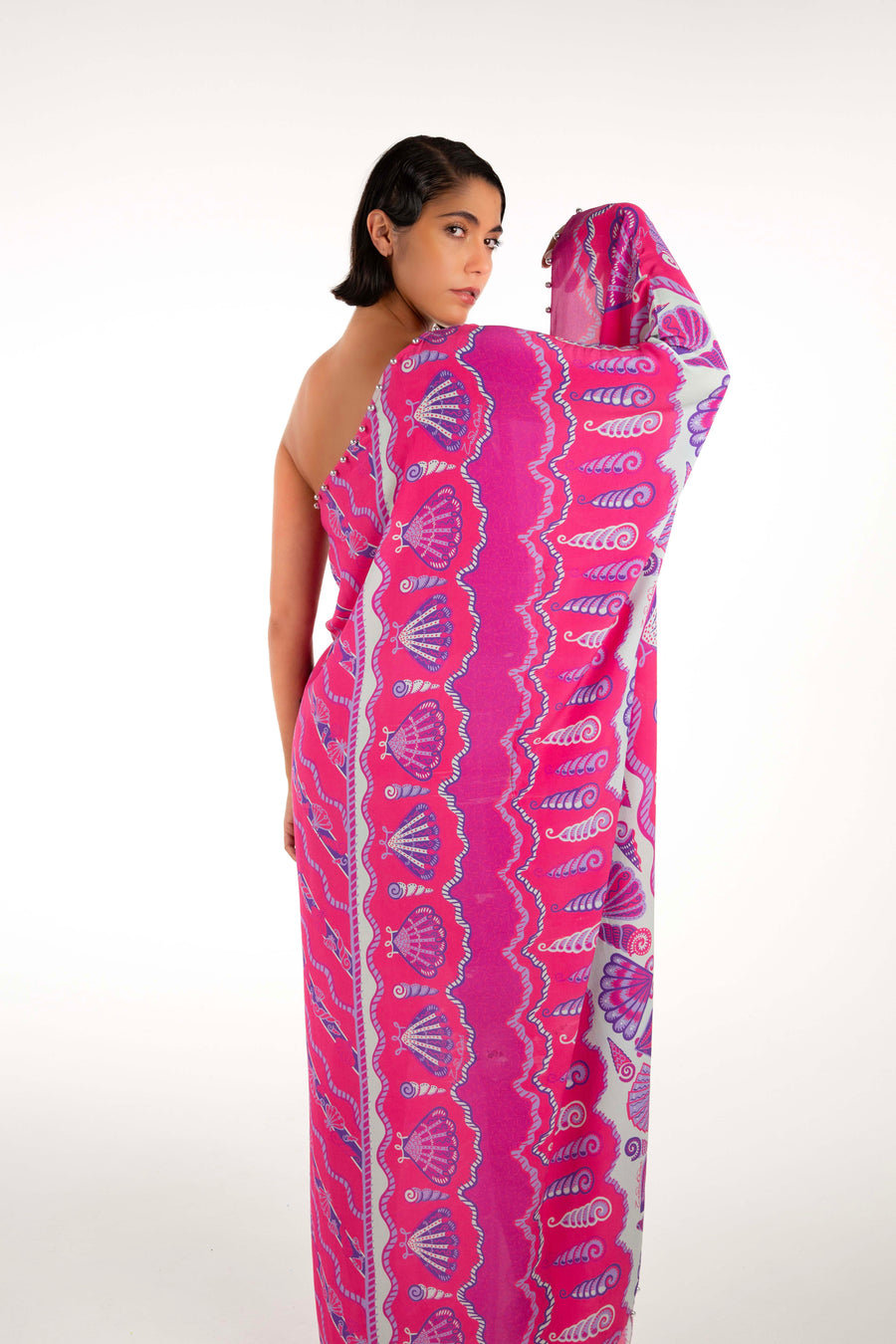 Oceanus x Zandra Rhodes Dreamy Kaftan