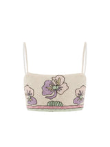 Tallulah Crystal Co-Ord Pull On Top Multi Colour