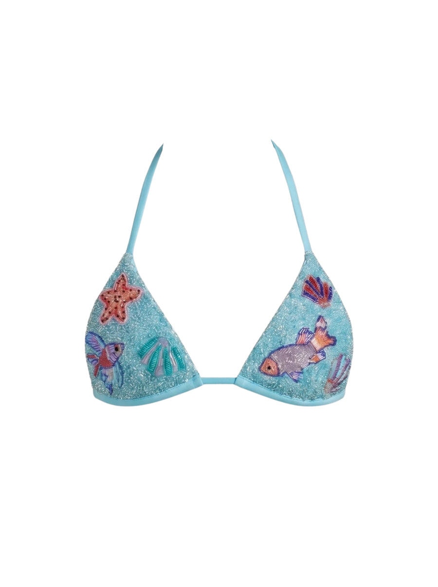 سمراء Curve Samaraa Bikini Top Multi Colour