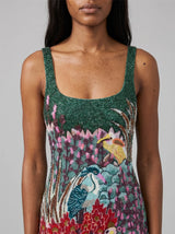 Montrose Green Mini Dress