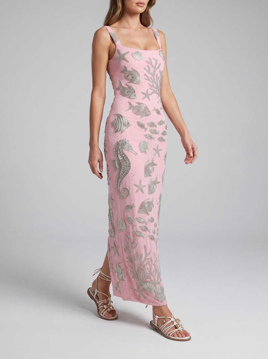 Coraline Multi Colour Long Dress