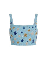 Celestial Night Blue Co-ord Top
