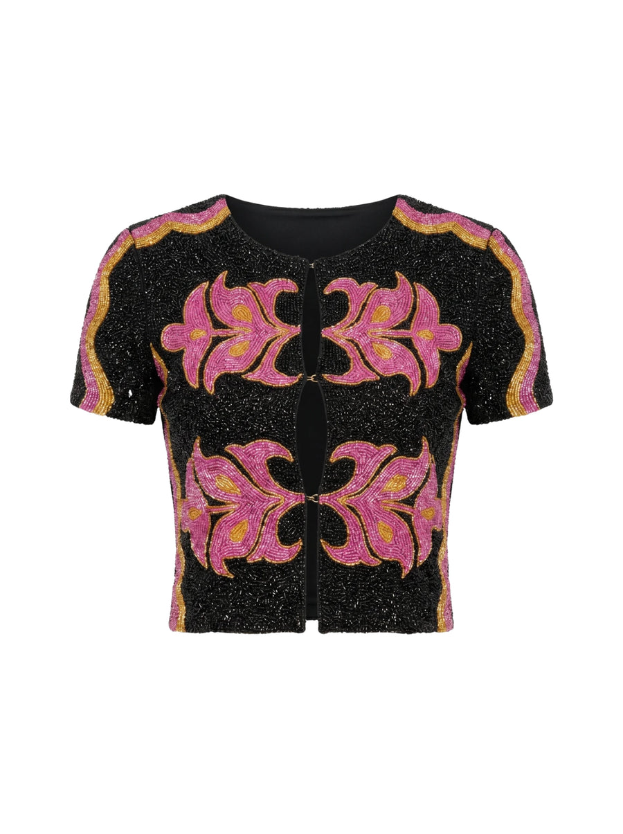 Oceanus x Bárbara Hulanicki Curve Serpentina Co-ord Top