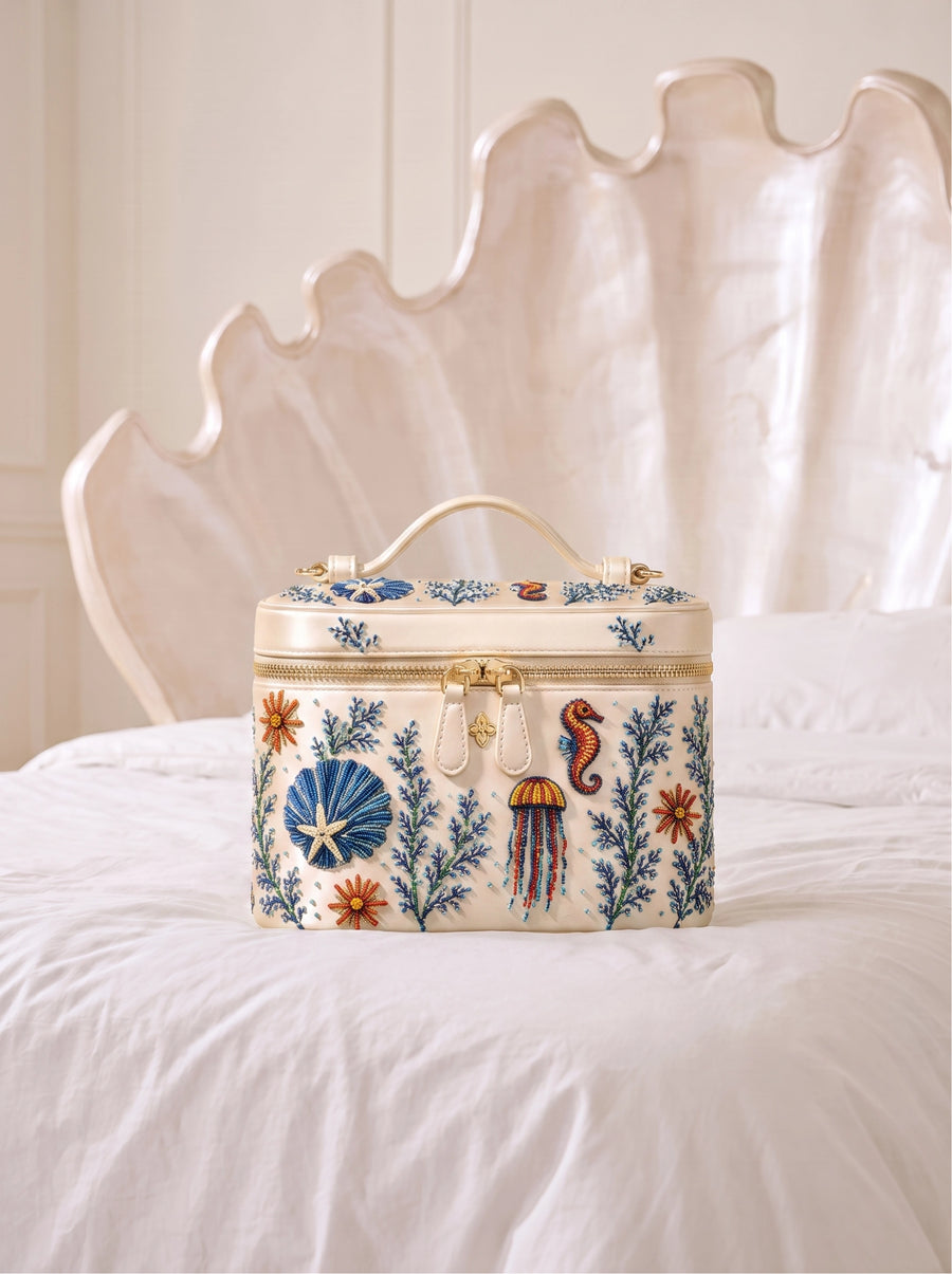 Marine Whispers Vanity Bag