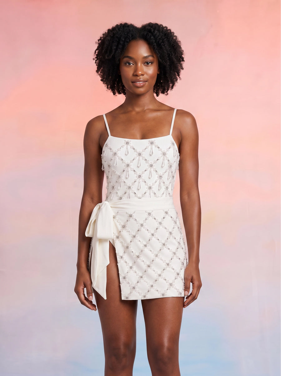 Calliope Luxury White Sarong
