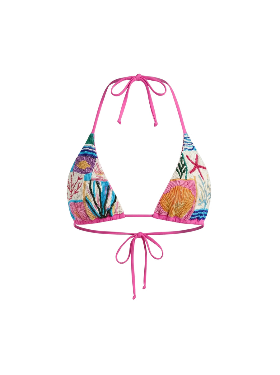 Starfish Mosaic Bikini Top