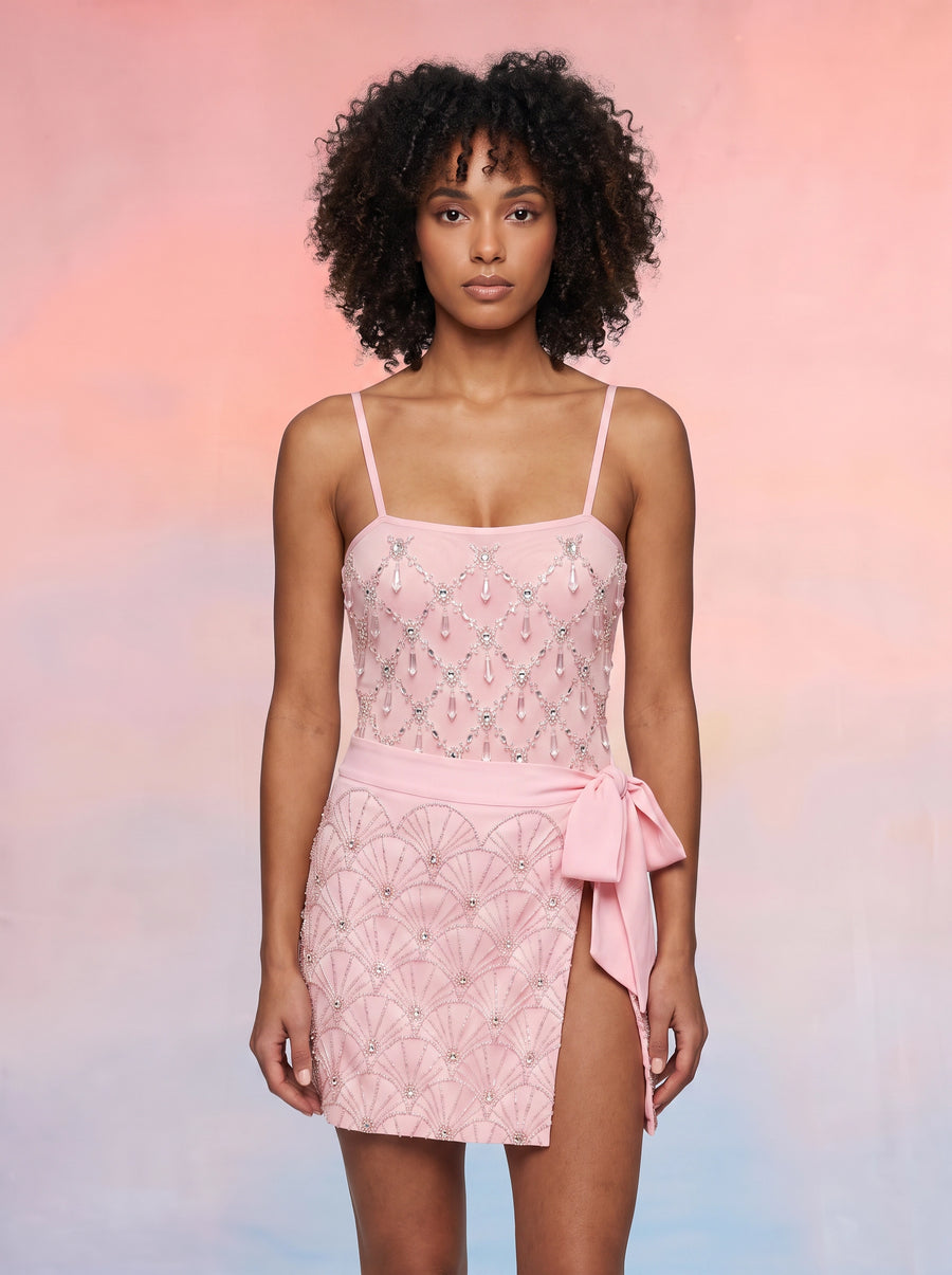 Shell Elegant Pink Sarong