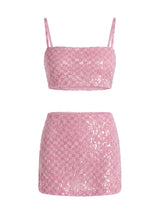 Mariposa Pink Co-ord Top