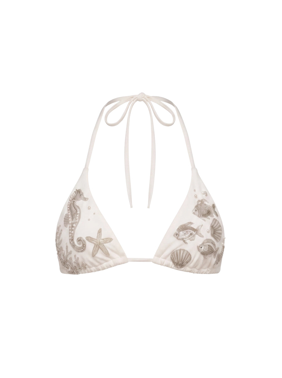 Coraline Embellished Multi Colour Bikini Bottom