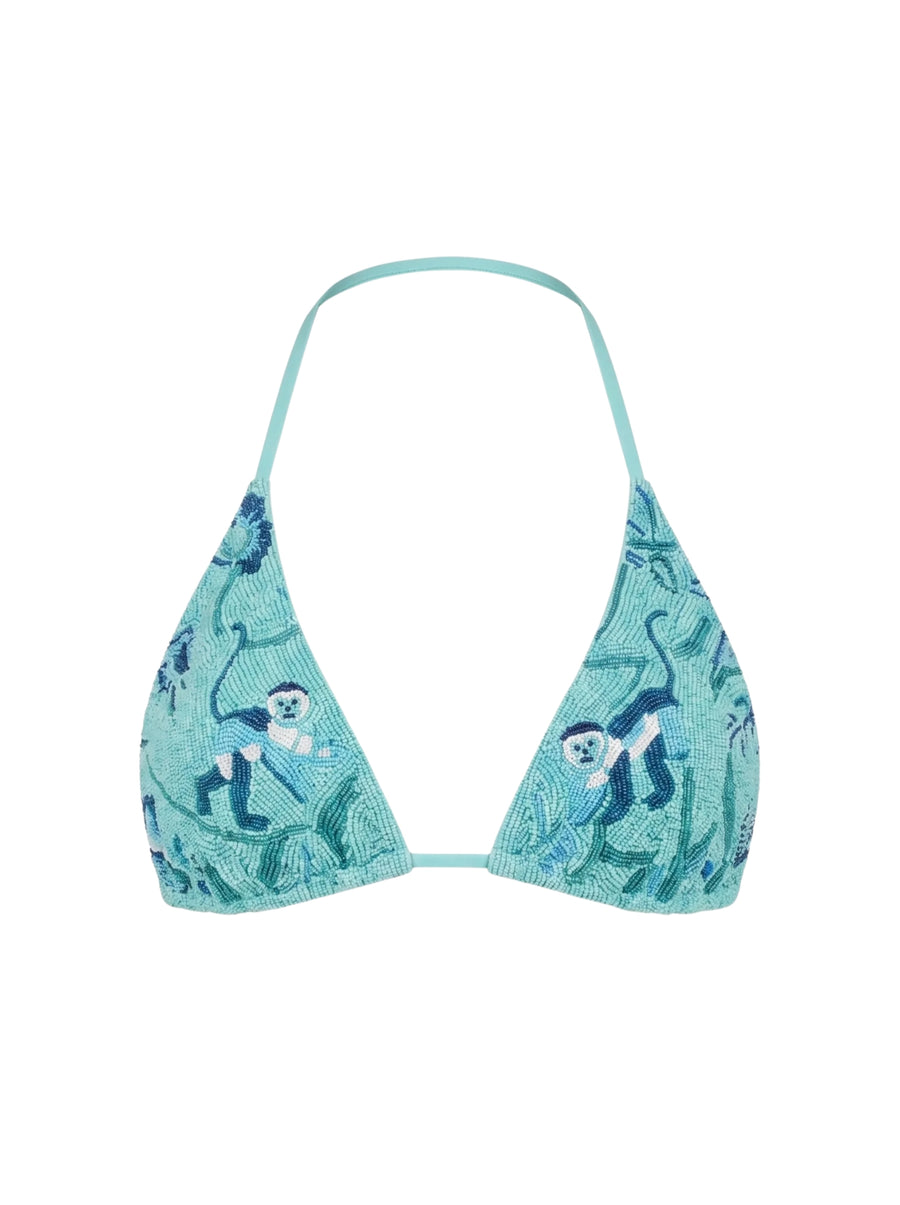 Aruba Beaded Bikini Top
