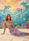 Disney | Oceanus Andrina Shell Purple Co-Ord Skirt Only