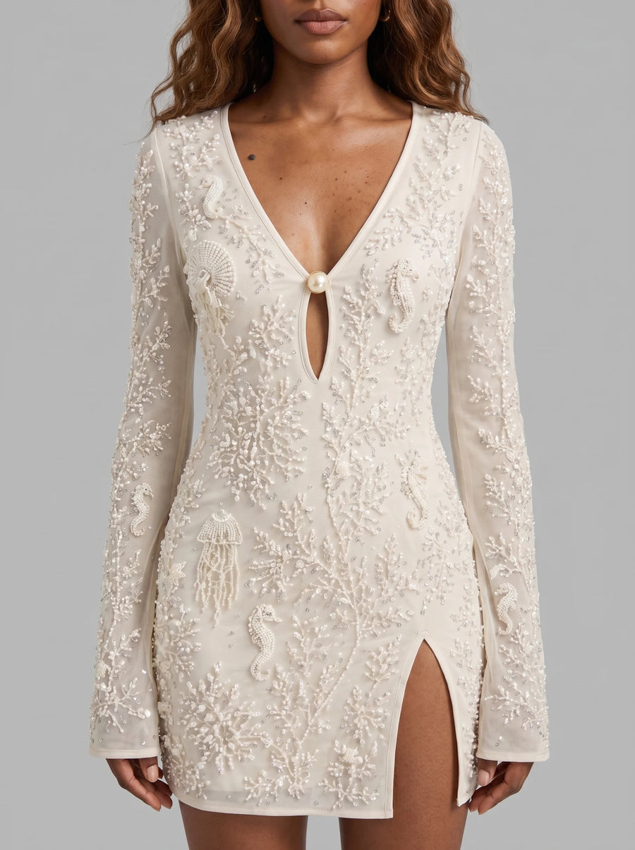Serena Sheer Mini Dress