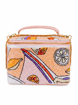 Palm Beach Orange Vanity Bag