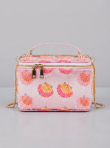 Belle Pink Vanity Bag