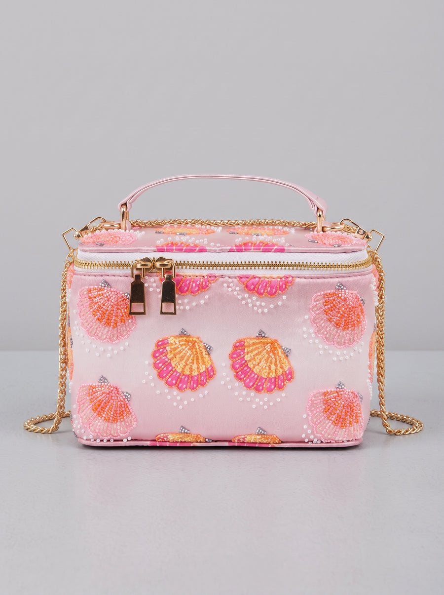 Belle Pink Vanity Bag