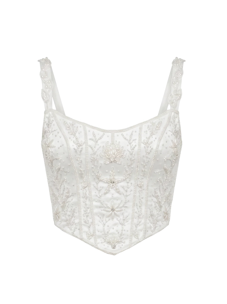 White Starfish Co-ord Top