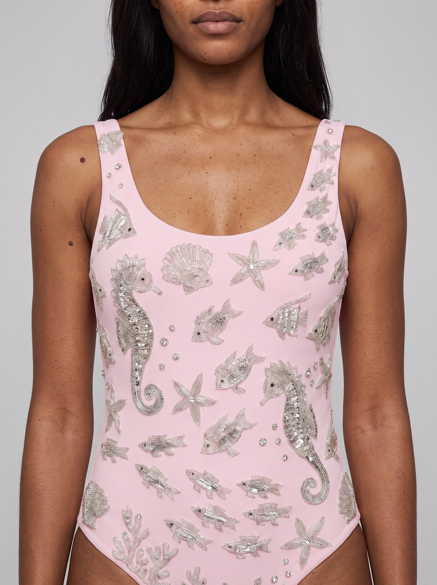 Coraline Pink Swimsuit