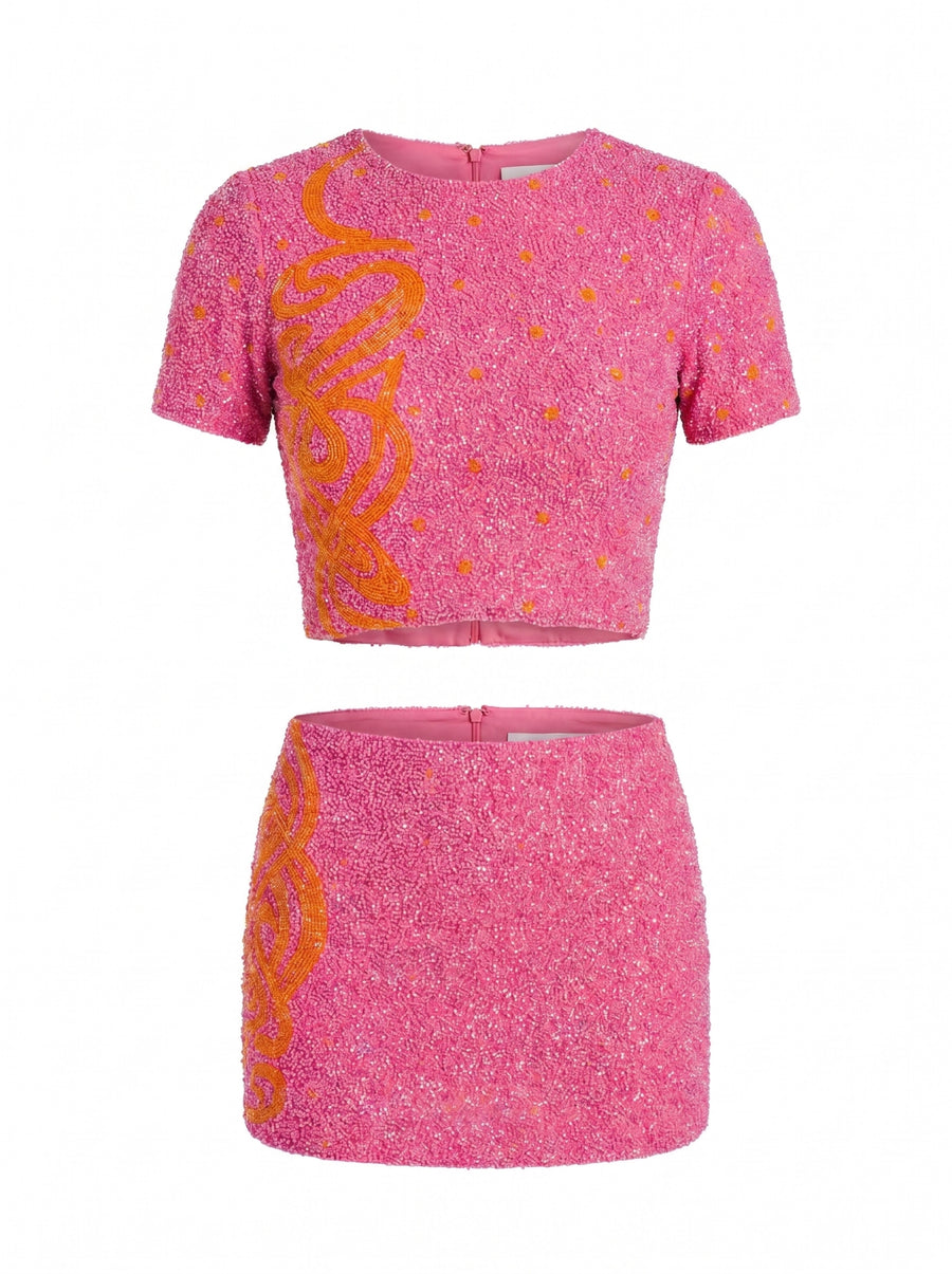 Oceanus x Bárbara Hulanicki Aria Co-ord Skirt