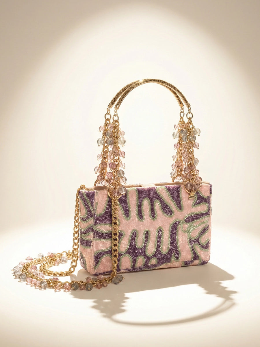 Coralia Beaded Bag